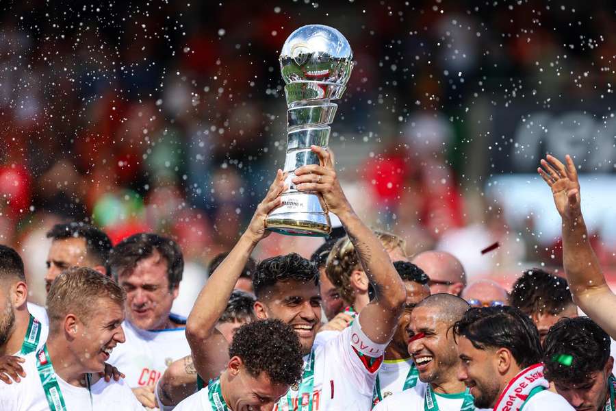 Marítimo celebrou o título