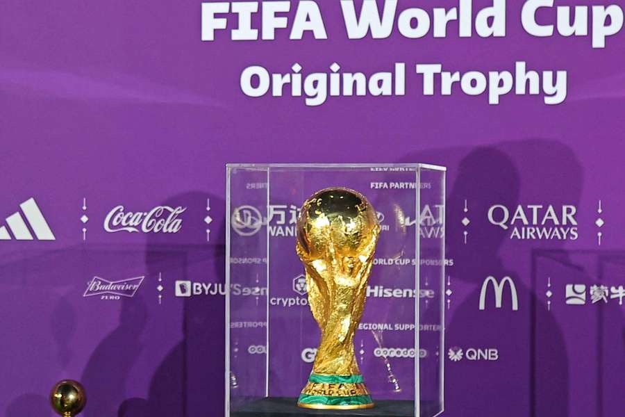 Il trofeo della Coppa del Mondo 