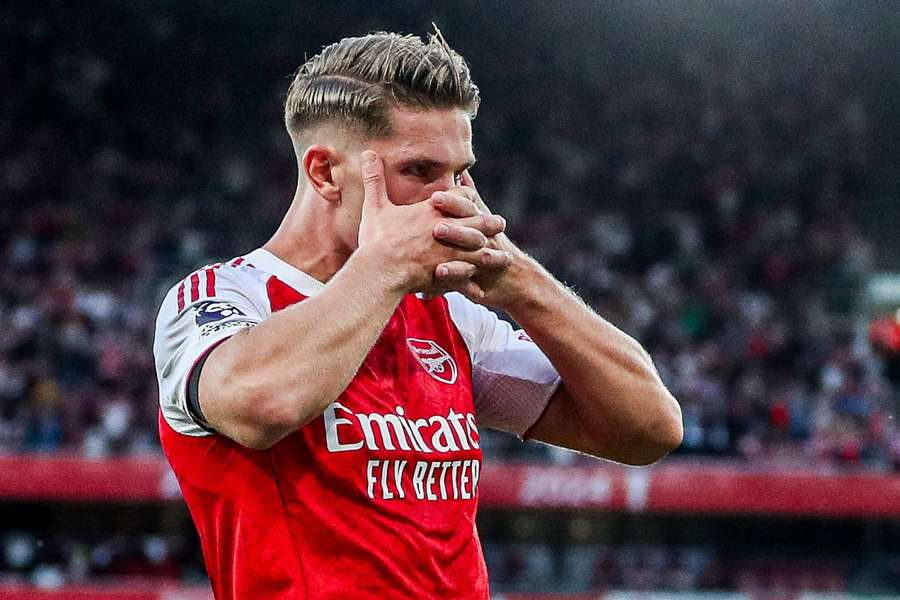 Victor Gyökeres vstřelil své první dva góly v dresu Arsenalu.