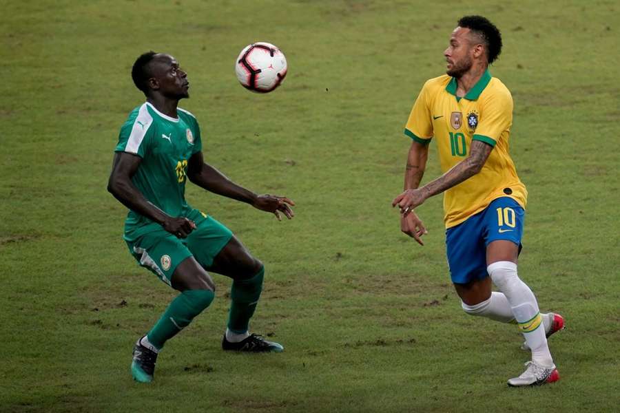 Senegal e Brasil mediram forças em 2019