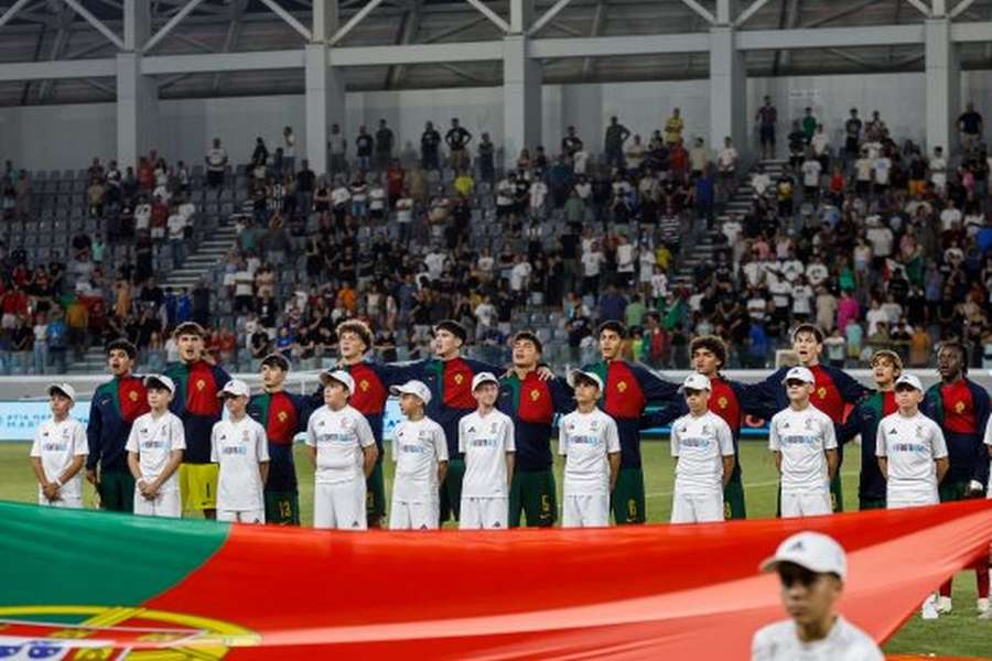 Portugal perdeu final do Euro sub-17