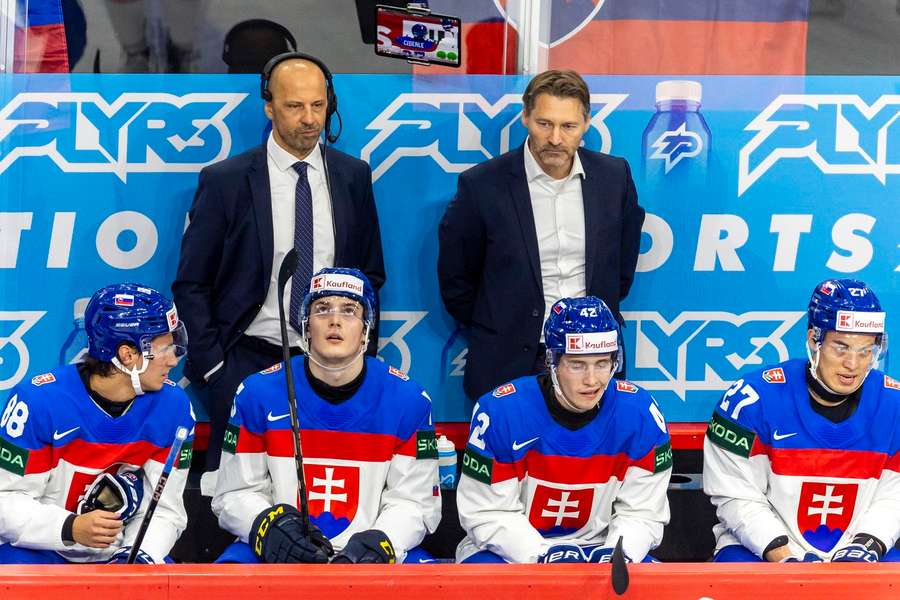 Slovenská striedačka, ktorej šéfuje Vladimír Országh.
