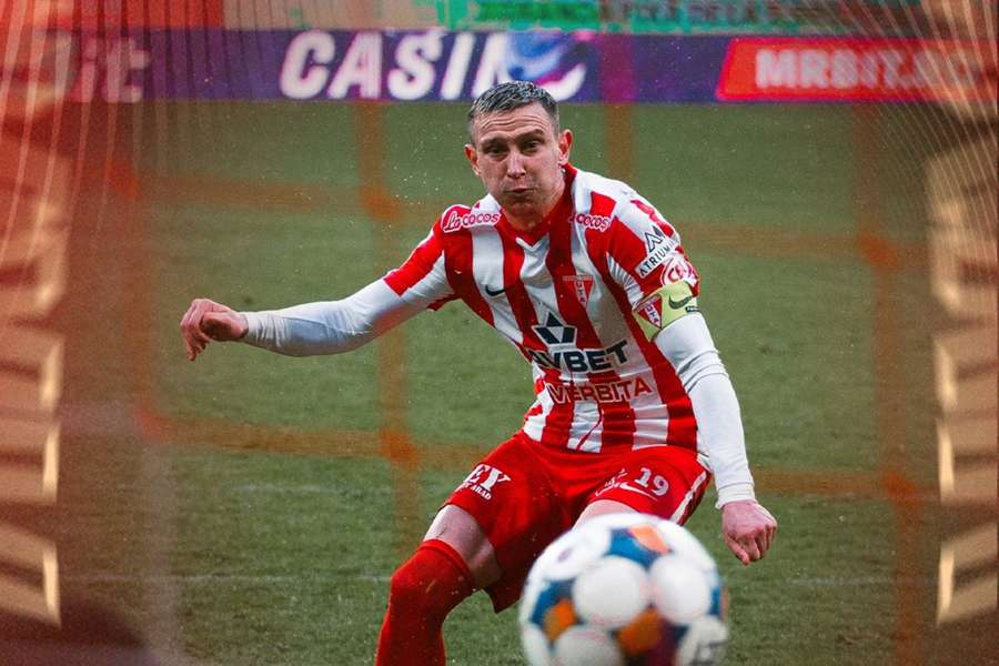 Costache a marcat golul victoriei la ultimul meci pentru UTA