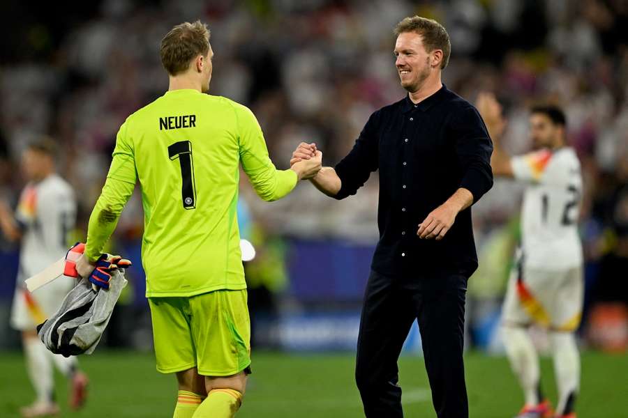 Manuel Neuer im DFB-Trikot bei der EM 2024 Manuel Neuer im DFB-Trikot bei der EM 2024