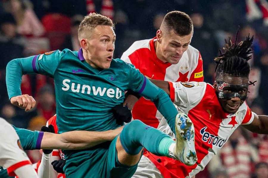 Slavia zápas s Anderlechtem nezvládla.