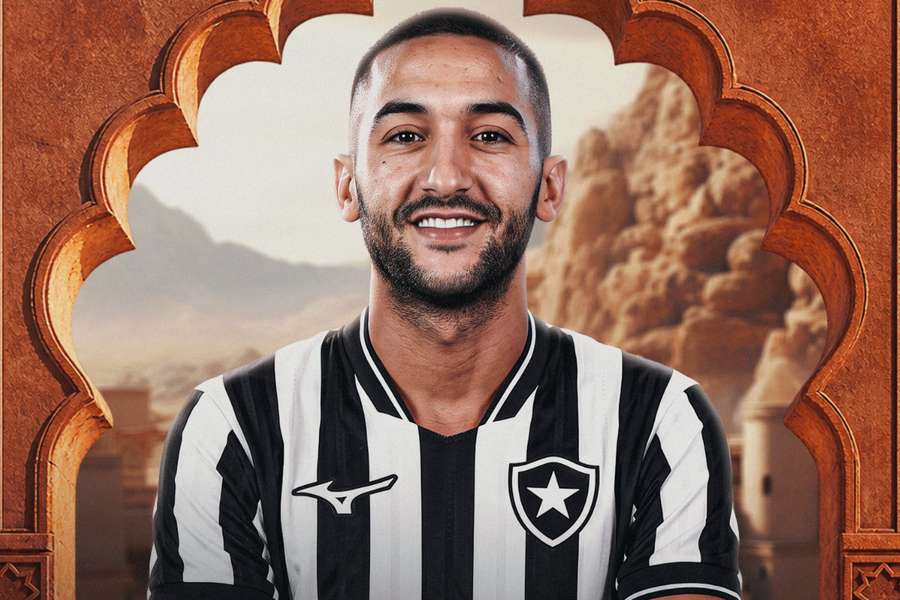 Botafogo anuncia contratação do meia marroquino Ziyech