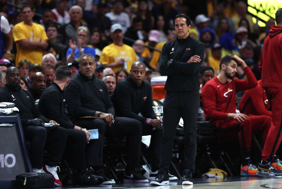 Head coach Erik Spoelstra of the Miami Heat