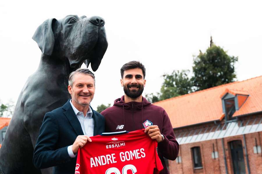 André Gomes assinou por duas épocas com o Lille