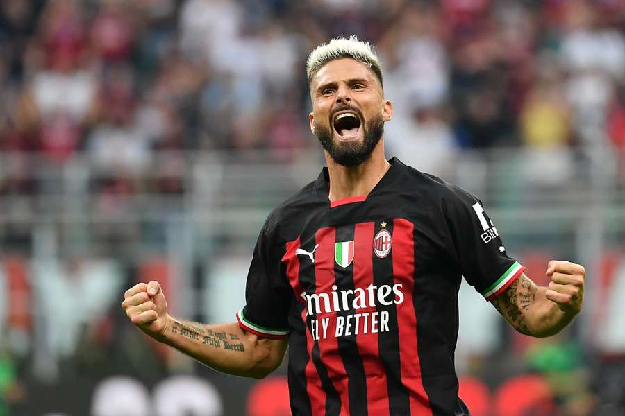 Olivier Giroud vai pesar mais nos cofres do AC Milan