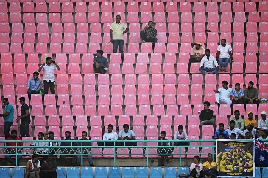 Fans watch Australia and South Africa in the World Cup