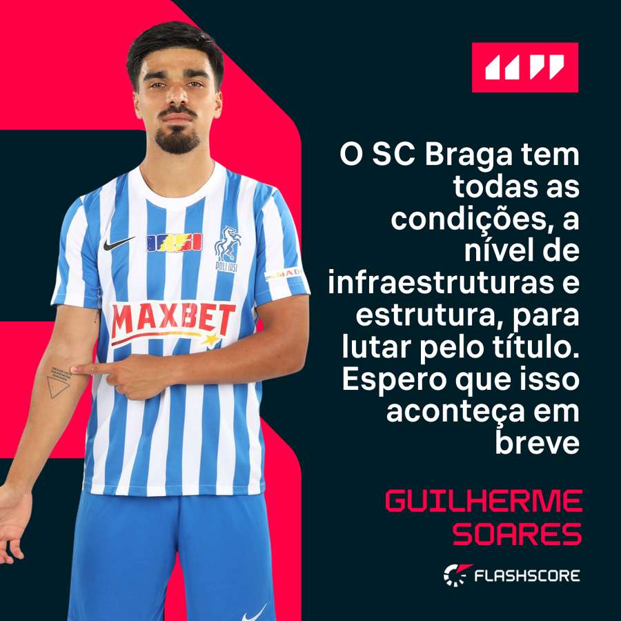 Guilherme Soares avalia projeto bracarense