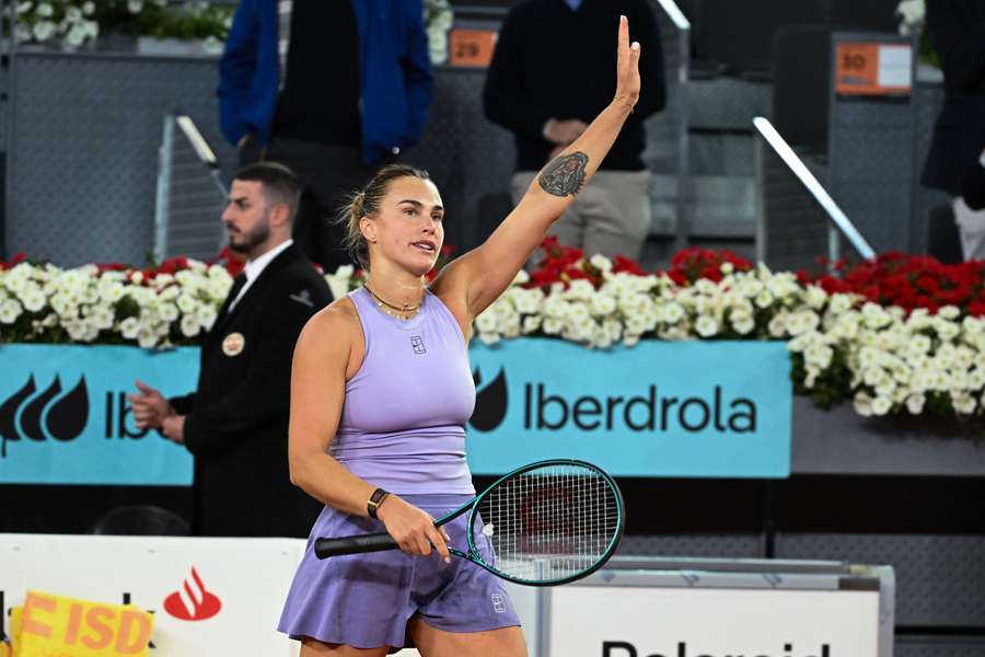 Sabalenka buscará su tercer título en Madrid