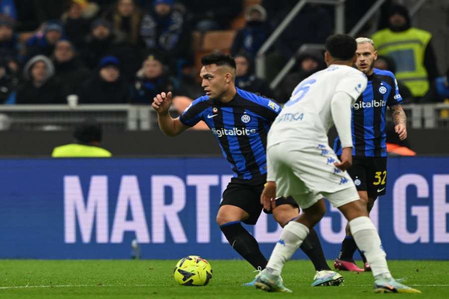 Lautaro Martínez é esperança de gols da Inter de Milão