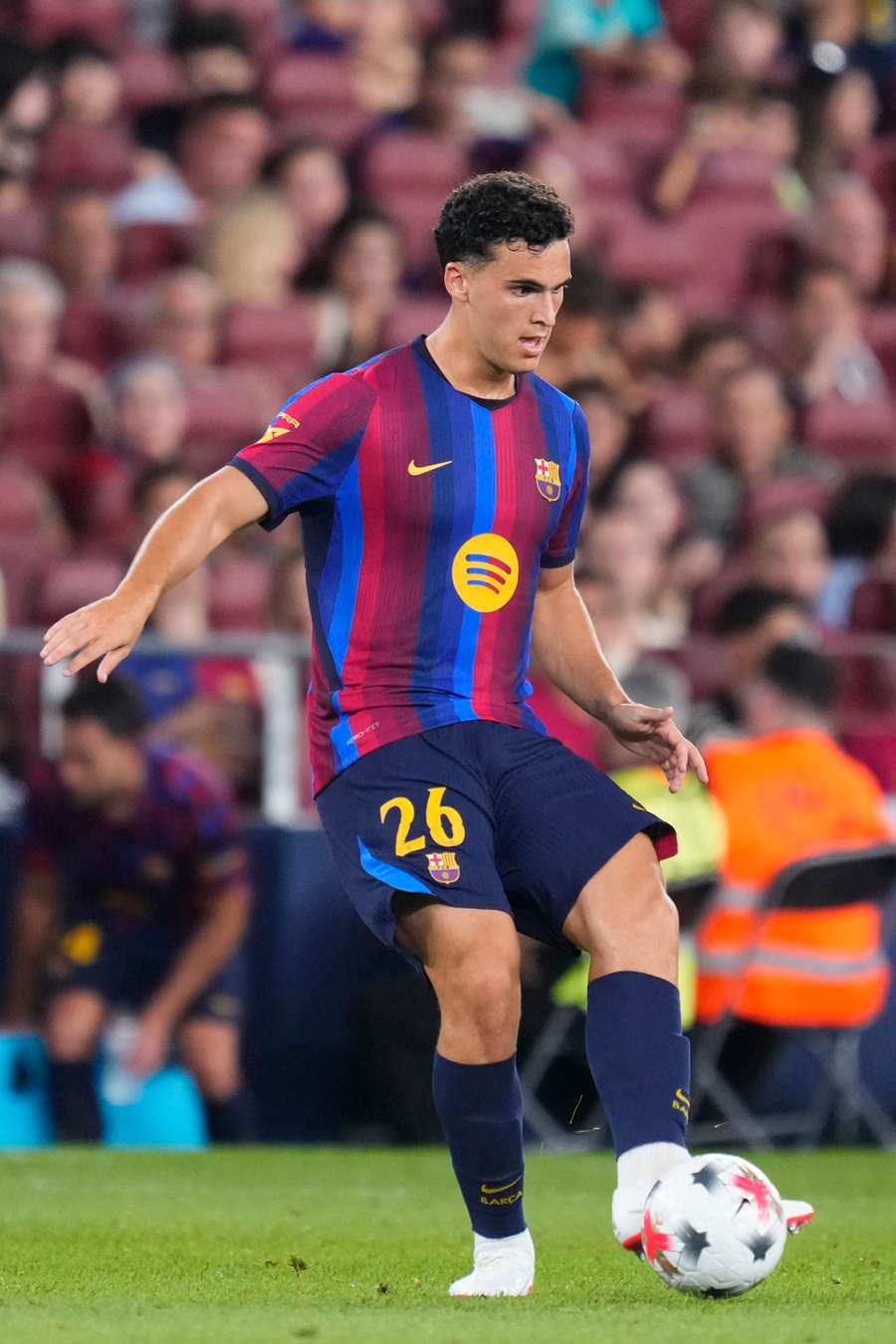 Alvaro Cortes in action for Barcelona