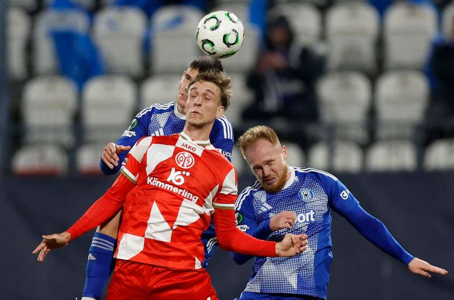 Sigma Olomouc s Mohučí v úvodním osmifinále Konferenční ligy remizovala.
