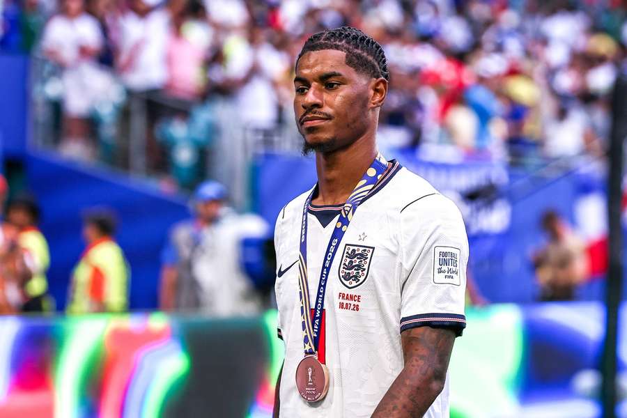Marcus Rashford lors du Mondial 2026.