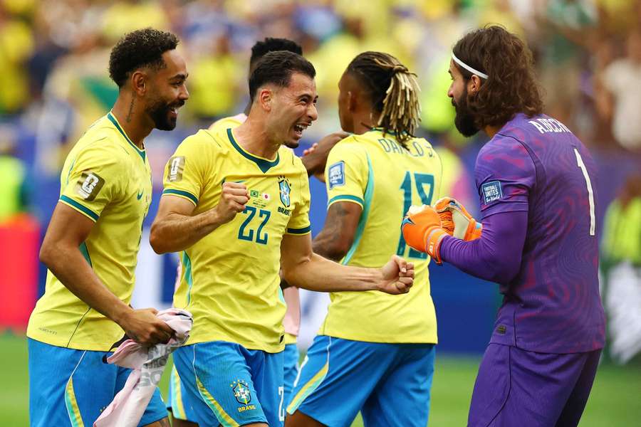O Brasil conseguiu uma grande classificação contra o Japão