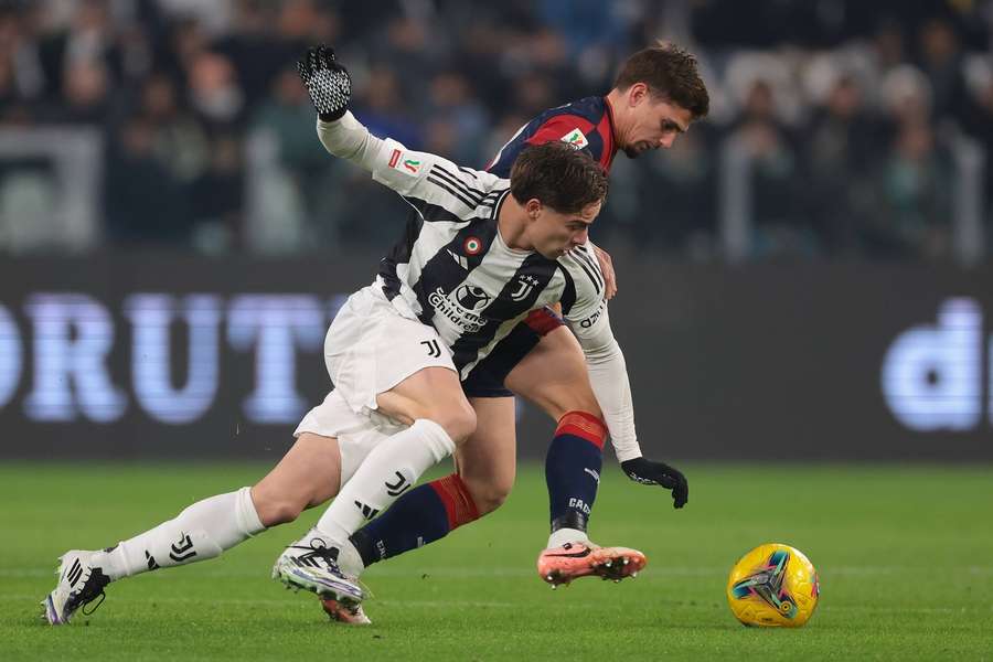 Cagliari a pierdut la limită pe teren propriu în fața lui Juventus, scor 0-1