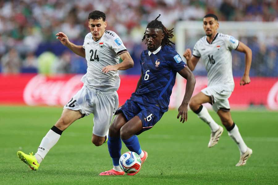 Koné contre l'Irak.