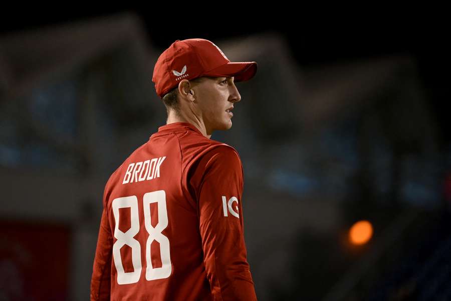 Harry Brook pictured during England's September T20I series against South Africa. 