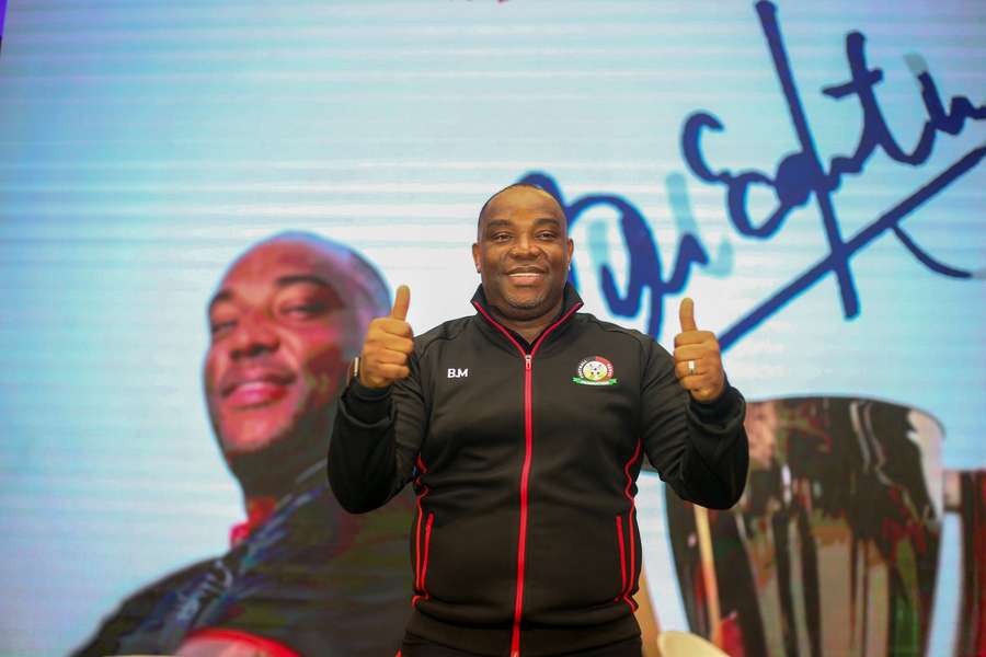 Benni McCarthy is the new head coach of Kenya