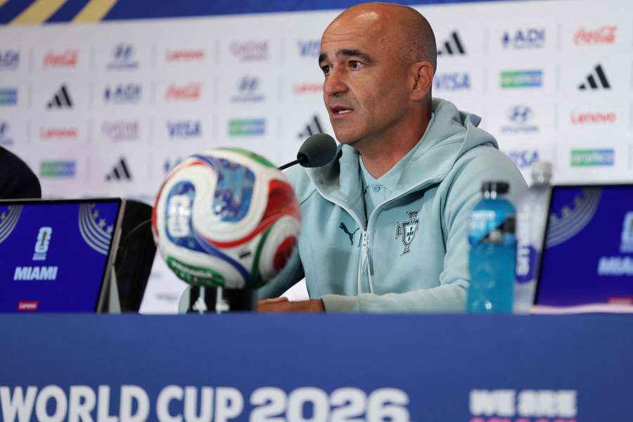 Roberto Martínez, selecionador de Portugal
