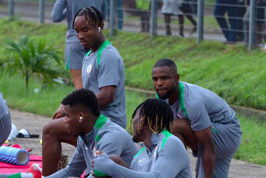 Super Eagles training