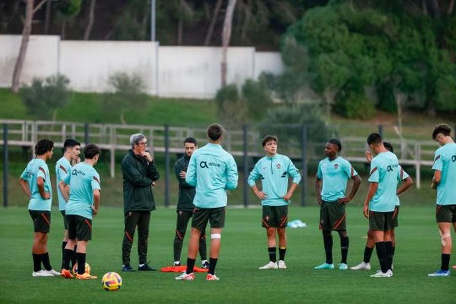 Seleção portuguesa de sub-17 venceu Albânia em Rio Maior