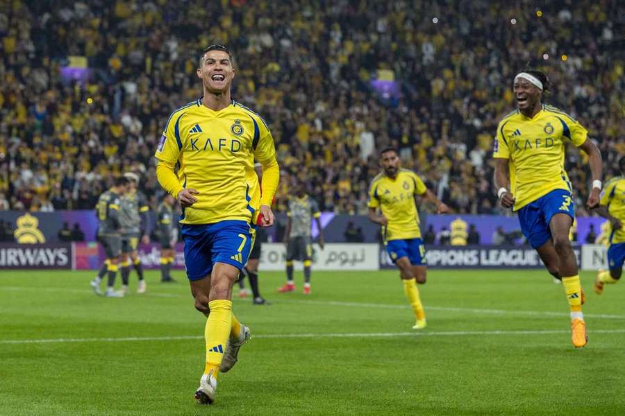 Cristiano Ronaldo scored twice for Al Nassr in their 4-0 victory