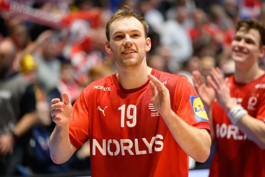 Mathias Gidsel was as usual one of the profiles in the match against Denmark Mathias Gidsel was as usual one of the profiles in the match against Denmark