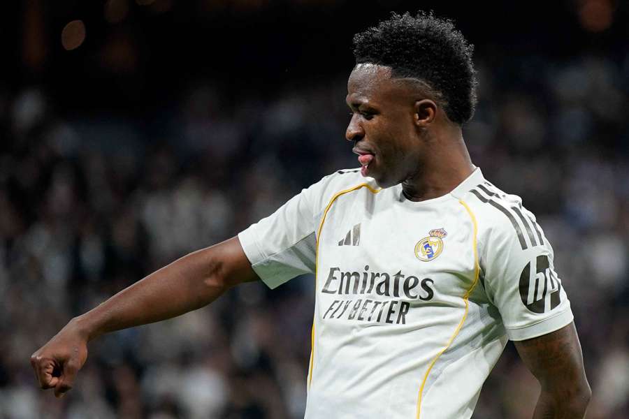 Vinicius, feliz ante la Real Sociedad