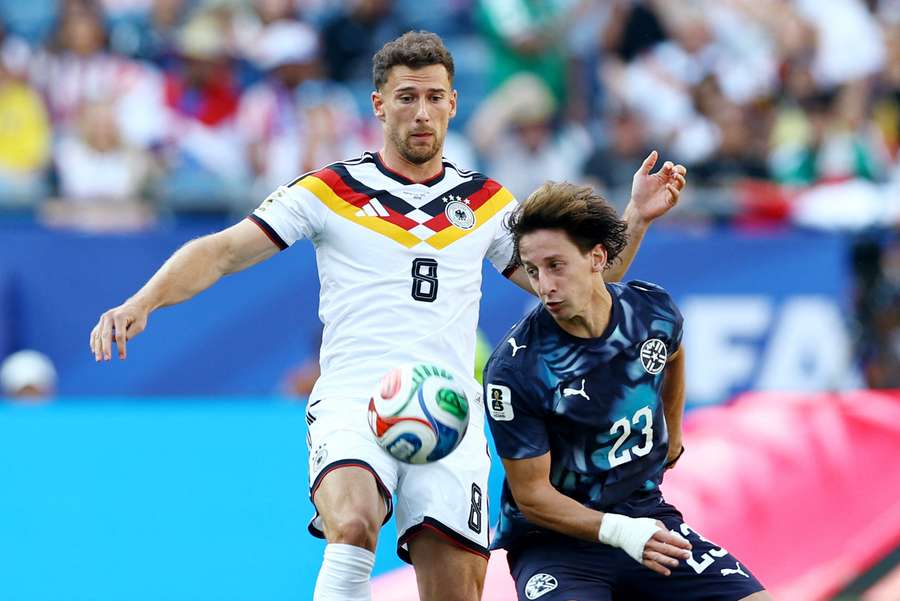 Goretzka in un'azione di gioco Goretzka in un'azione di gioco