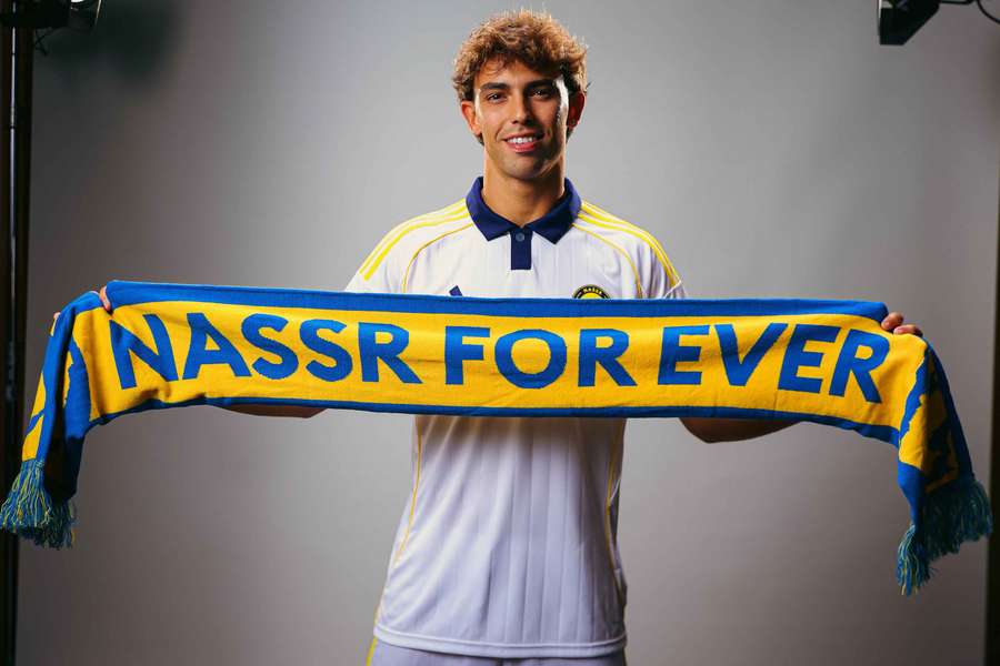 João Félix con la camiseta del Al Nassr