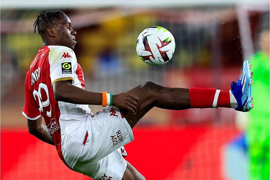 Wilfried Singo avec Monaco le mois dernier.