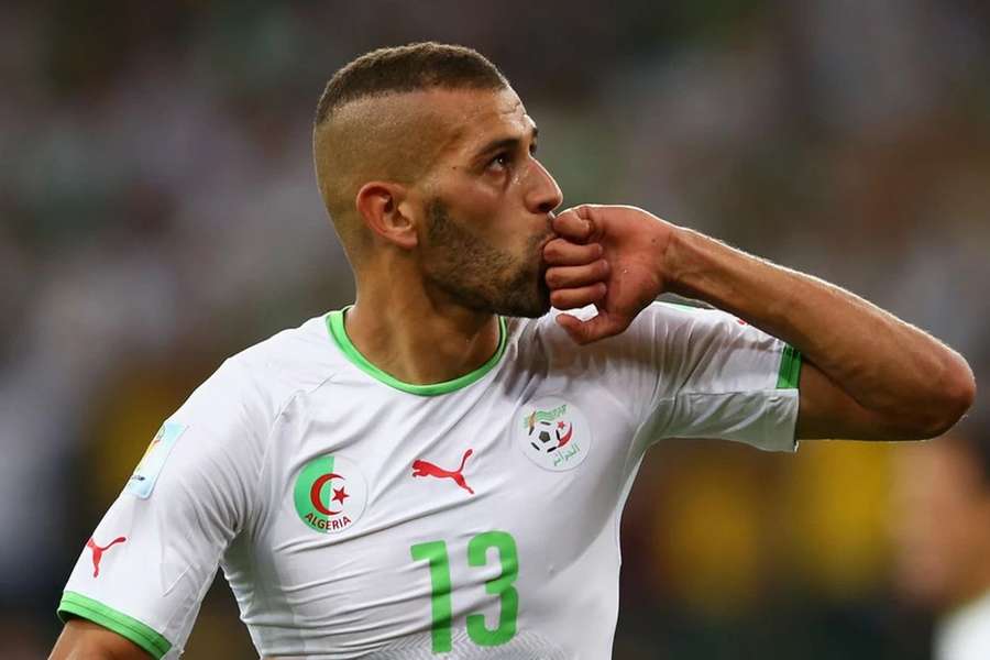 Islam Slimani, internacional argelino, ex-Sporting