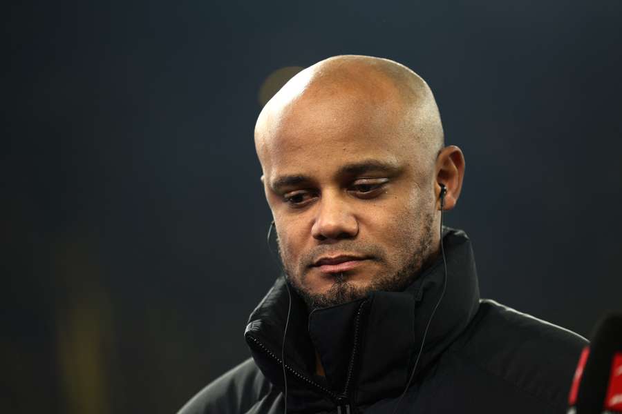 Bayern coach Vincent Kompany