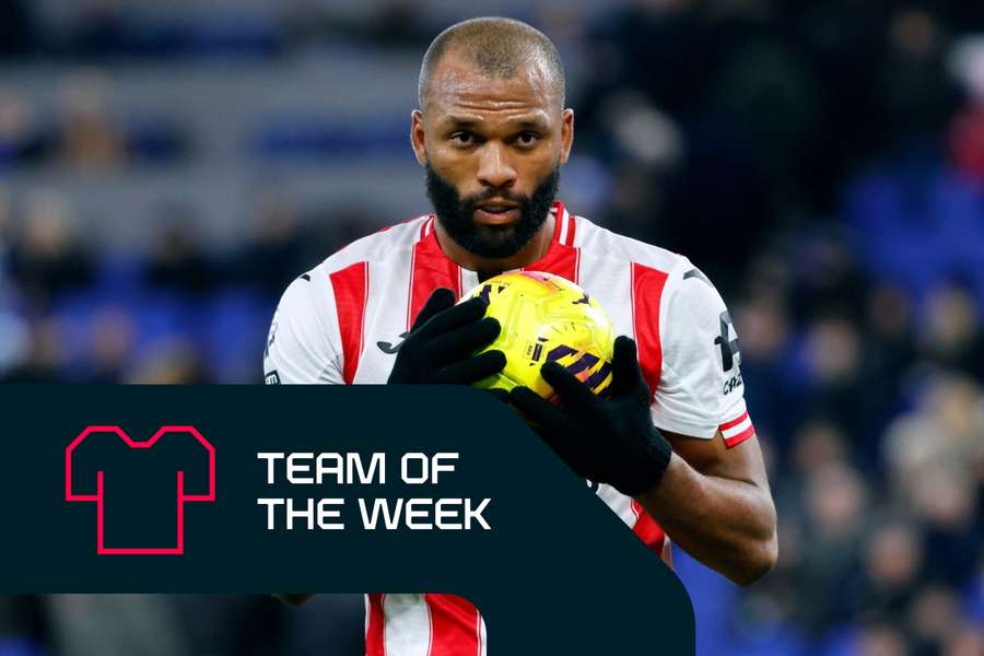 Thiago celebrates his hat-trick