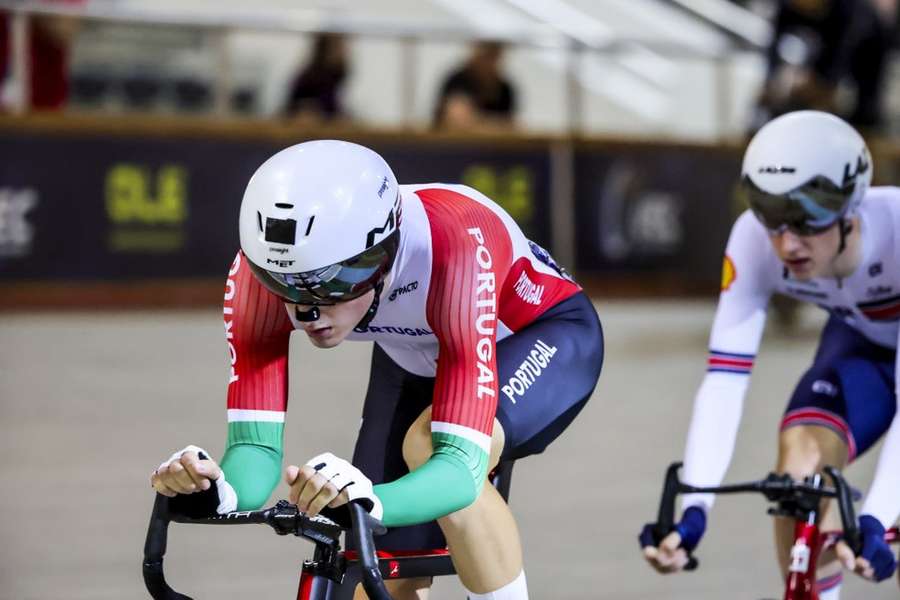 Gabriel Baptista quinto na corrida por pontos sub-23 nos Europeus de pista Gabriel Baptista quinto na corrida por pontos sub-23 nos Europeus de pista