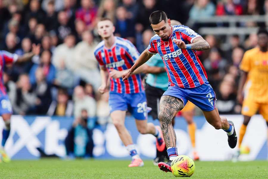 Palace fullback Munoz admits "Real Madrid or Man Utd" ambitions