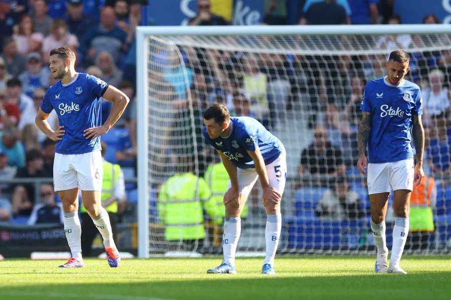 O Everton começou a temporada com três derrotas na Premier League