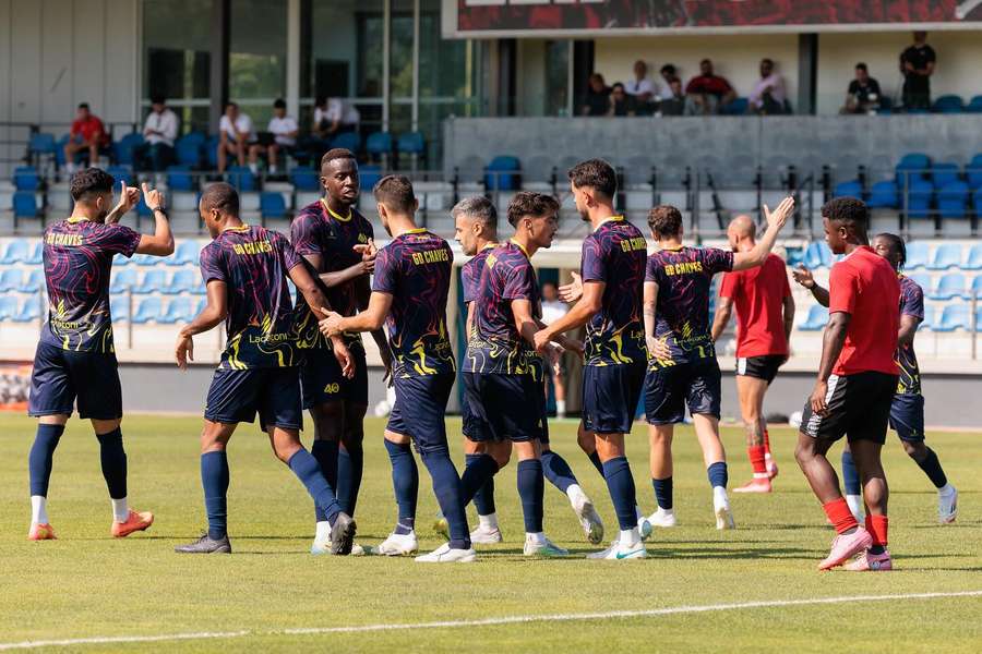 Chaves apresentou plantel aos adeptos