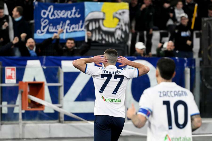 Marusic tras el 1-0