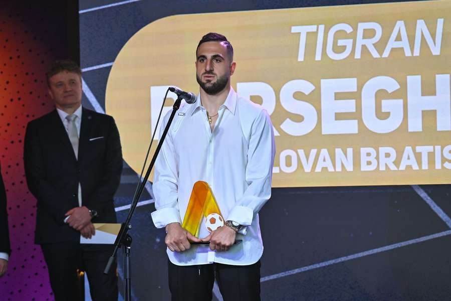 Barseghjan sa stal najlepším hráčom sezóny Niké ligy.