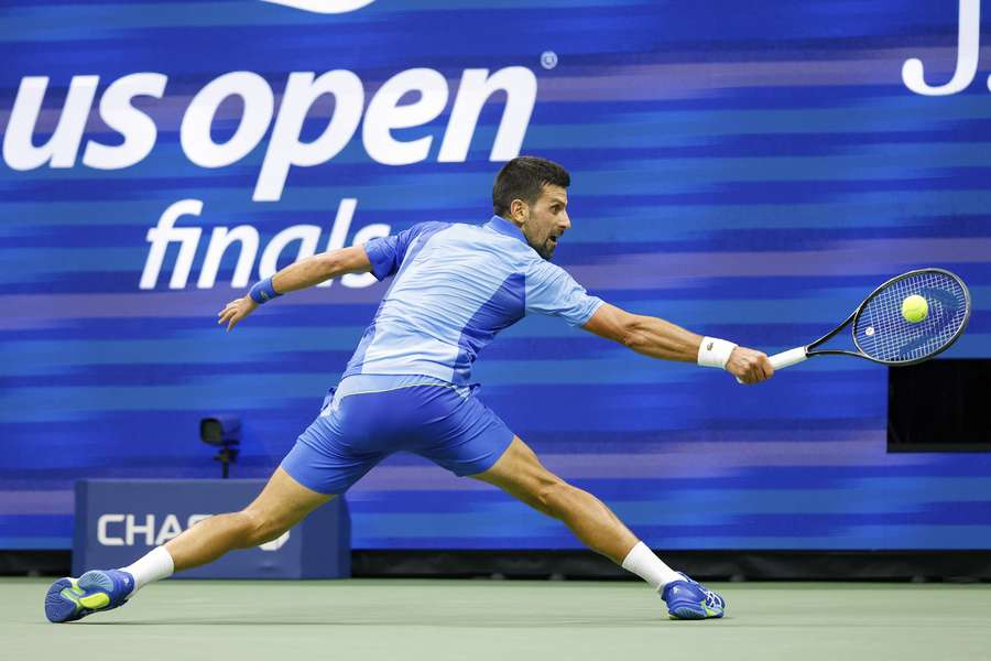 Novak Djokovic la US Open 