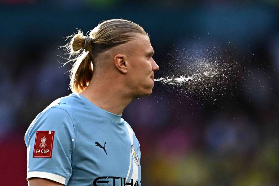 Kanonýr Manchesteru City Erling Haaland
