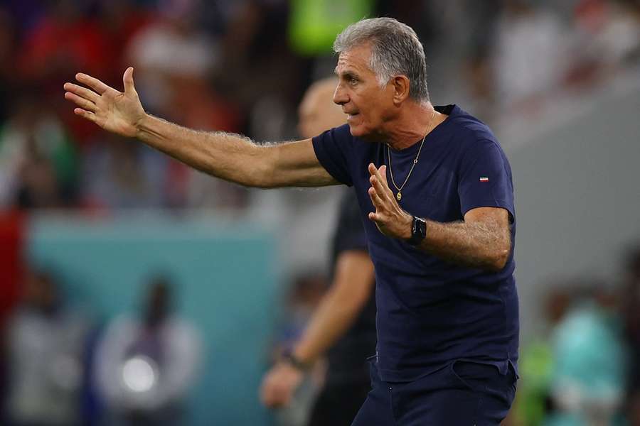 Carlos Queiroz dictating the play against he US
