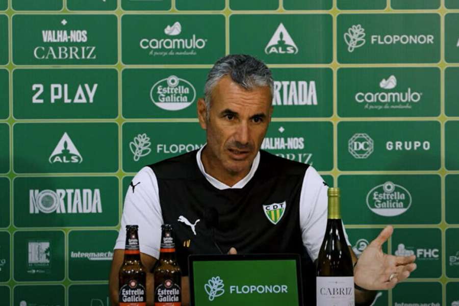 Ivo Vieira, treinador do Tondela Ivo Vieira, treinador do Tondela