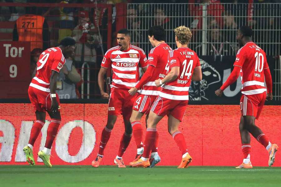 Union Berlin celebrate