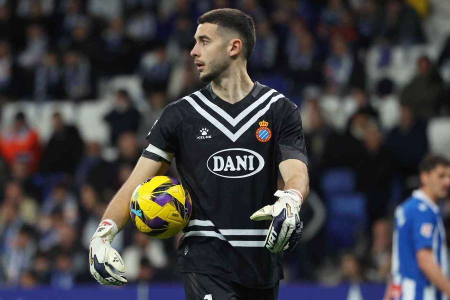 Joan Garcia is a standout on Espanyol's team.