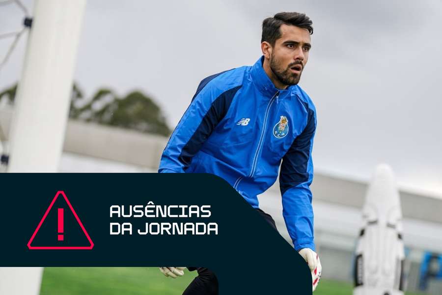 Diogo Costa aumentou lote de lesões dos dragões